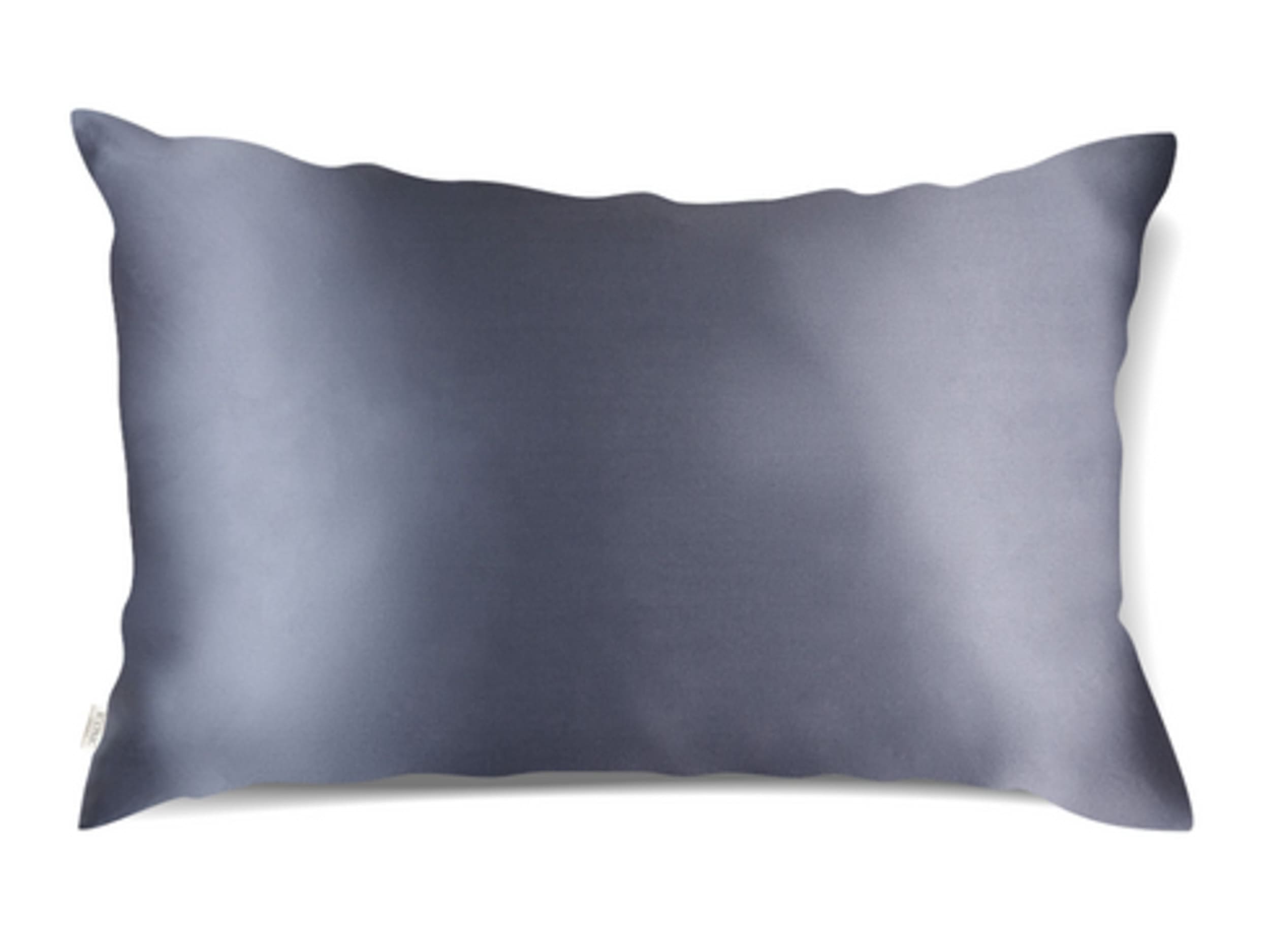 Dark grey sales silk pillowcase
