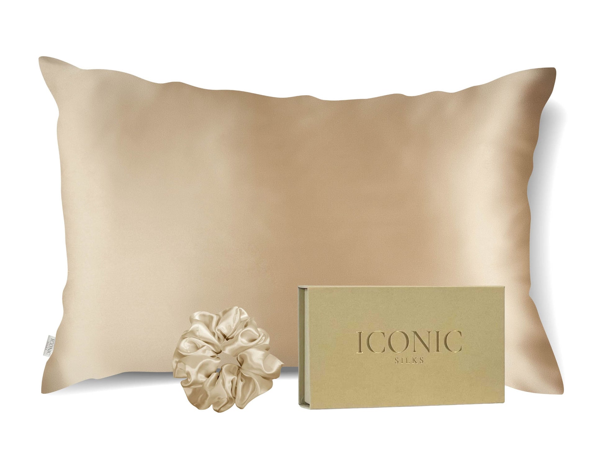 Get the beauty sleep you deserve with our Hyaluronic Acid Infused Silk Pillowcase and a scrunchie. The silky smooth fabric is gentle on your skin and hair while the infused hyaluronic acid provides hydration, leaving you with a refreshed and rejuvenated complexion. Say goodbye to bed head and wake up to a glowing complexion every morning.